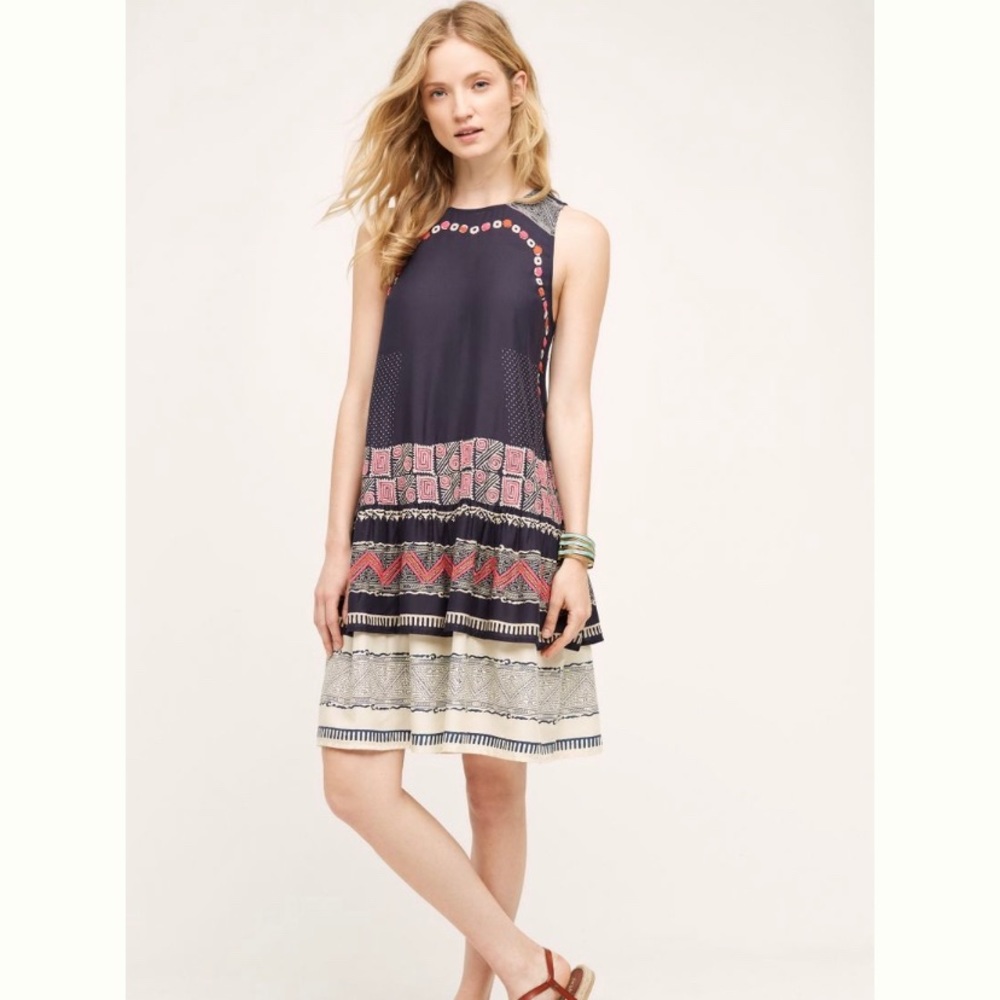 Norwhite Norblack Ramona Dress Anthropologie MP